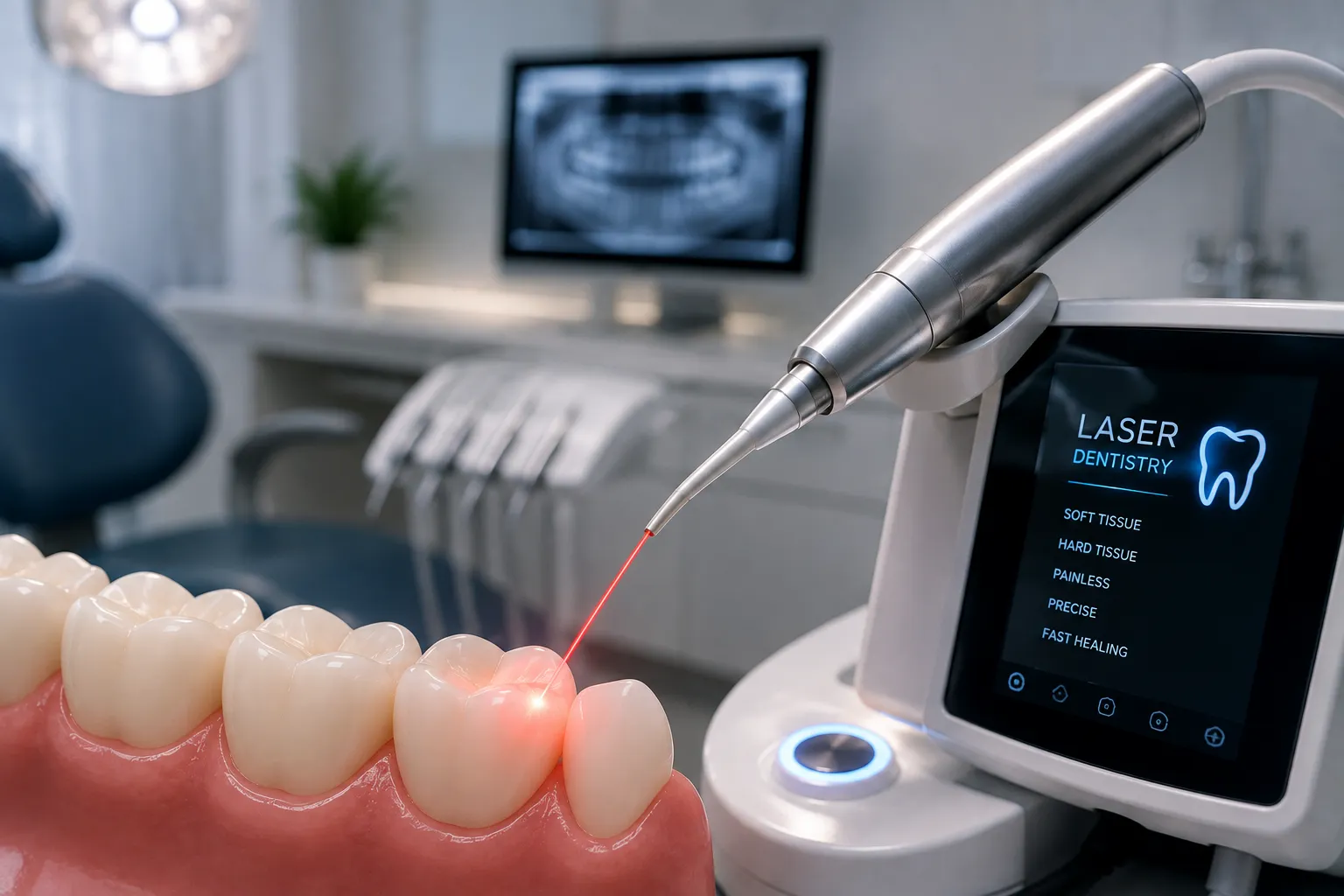 Laser dentistry at Kapoor's Safe Hands Dental, Gurugram